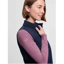 Gilet senza maniche da donna LeMieux Pamela Marina Blu marino