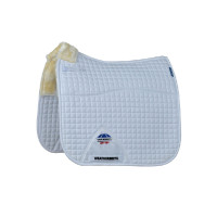 Sottosella da dressage WeatherBeeta Prime Air-Tec Comfy Fleece Bianco / naturale