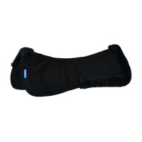 Ammortizzatore WeatherBeeta in memory foam con bordo in pile Comfort Nero