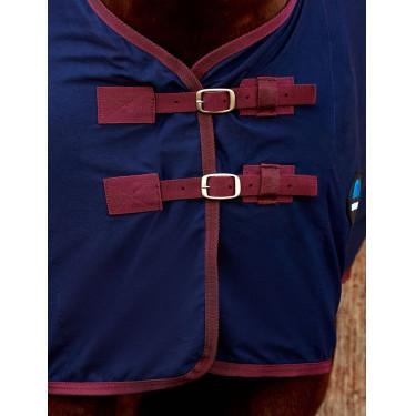 Camicia in cotone Weatherbeeta Marino / bordeaux Blu