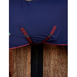 Camicia in cotone Weatherbeeta Marino / bordeaux Blu