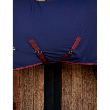 Camicia in cotone Weatherbeeta Marino / bordeaux Blu