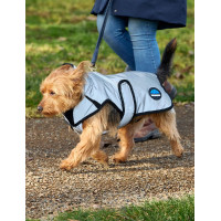 Coperta impermeabile per cane WeatherBeeta ComFiTec riflettente Argento