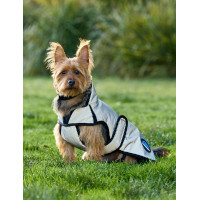 Coperta impermeabile per cane WeatherBeeta ComFiTec riflettente Argento