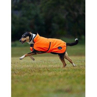 Coperta impermeabile per cane Weatherbeeta ComFiTec riflettente 300D Deluxe Arancione