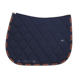 Tappeto GEM Love Blu navy / corallo