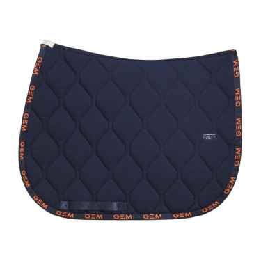 Tappeto GEM Love Blu navy / corallo