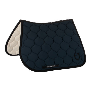 Tappeto da salto in tessuto tecnico trapuntato Equestro Blazer marine Blu marino