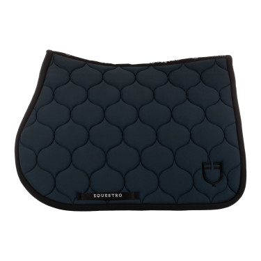 Tappeto da salto in tessuto tecnico trapuntato Equestro Blazer marine Blu marino