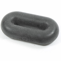 Arresto per martingala in silicone Shires Nero