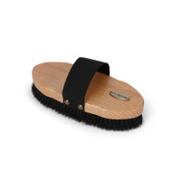 Spazzola morbida Premium Shires Ezi-Groom Legno Beige