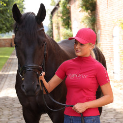 Cappellino Equestrian Shires Aubrion Mora Bordeaux