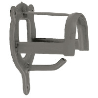 Porta-testiera Kerbl metallo economic Grigio Porta-testiera Kerbl metallo economic Grigio