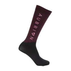 Calze Eltar bambino Shires Aubrion Ciliegia nera Nero
