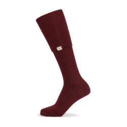 Calze alte Cottonwood Shires Aubrion Bordeaux
