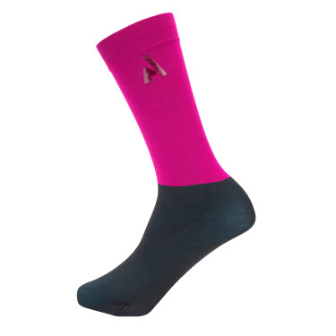 Calze Performance React giovane cavaliere Shires Aubrion Fucsia Rosa