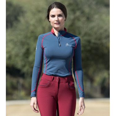 Intimo tecnico My LeMieux Blu navy / rosso