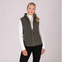 Gilet in pile Core Shires Aubrion Verde