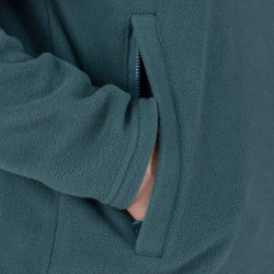 Pile con zip a un quarto Equestrian Shires Aubrion Timo Verde Pile con zip a un quarto Equestrian Shires Aubrion Timo Verde