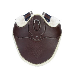 Cinghia con ramponi Shires Velociti Lusso Elite Avana Marrone