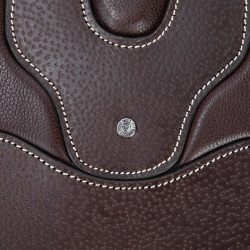 Cinghia con ramponi Shires Velociti Lusso Elite Avana Marrone