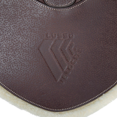 Cinghia con ramponi Shires Velociti Lusso Elite Avana Marrone