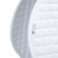Sottosella da salto numerato Shires Arma Bianco