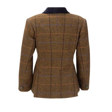 Giacca Saratoga bambino Shires Aubrion Piastrelle rovere marrone