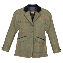Giacca Saratoga bambino Shires Aubrion Quadretti rosso / giallo / blu Motivi