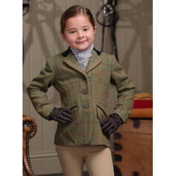 Giacca Saratoga bambino Shires Aubrion Quadretti rosso / giallo / blu Motivi