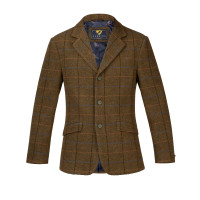Giacca Saratoga da uomo Shires Aubrion Piastrelle verde scuro Motivi