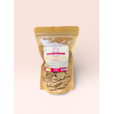 Crackers ai semi di lino Happy Crackers miele e timo