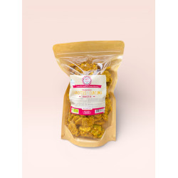 Crackers ai semi di lino Happy Crackers carota curcuma