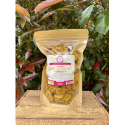 Crackers ai semi di lino Happy Crackers carota curcuma