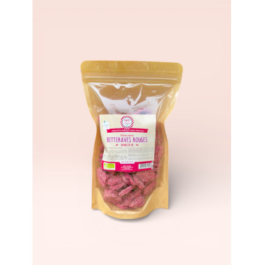 Crackers ai semi di lino Happy Crackers alla barbabietola rossa
