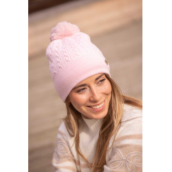 Cappellino Pénélope Virgie donna Rosa pallido
