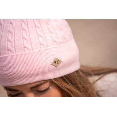 Cappellino Pénélope Virgie donna Rosa pallido
