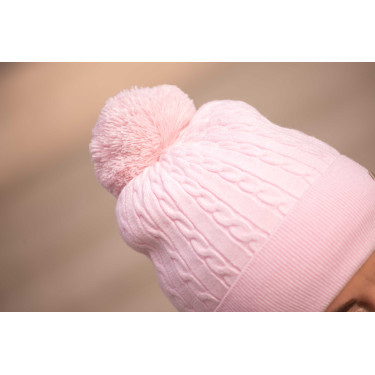 Cappellino Pénélope Virgie donna Rosa pallido