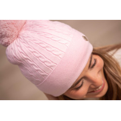 Cappellino Pénélope Virgie donna Rosa pallido