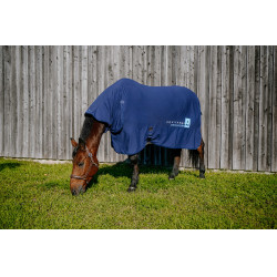Coperta Cool&dry Equithème Fresh Combo Marina Blu marino Coperta Cool&dry Equithème Fresh Combo Marina Blu marino