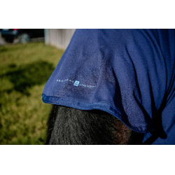 Coperta Cool&dry Equithème Fresh Combo Marina Blu marino Coperta Cool&dry Equithème Fresh Combo Marina Blu marino