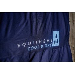 Coperta Cool&dry Equithème Fresh Combo Marina Blu marino Coperta Cool&dry Equithème Fresh Combo Marina Blu marino