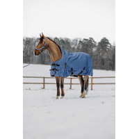 Coperta Equithème EK-TYREX Aisance 1200D High Neck Blu cobalto