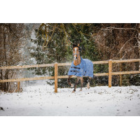 Coperta Equithème EK-TYREX Aisance 1200D High Neck Blu cobalto