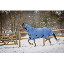 Copricollo Equithème Tyrex Aisance 1200D Blu