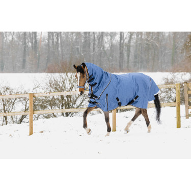 Copricollo Equithème Tyrex Aisance 1200D Blu