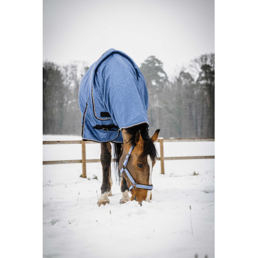 Copricollo Equithème Tyrex Aisance 1200D Blu