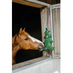 Giocattolo per cavalli Hippotonic Albero di Natale Verde