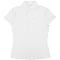 Polo da concorso Junior Equithème EK-Suzanne Bianco