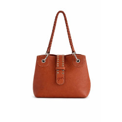 Borsa Pénélope Zabelia Cognac Marrone